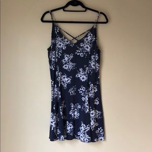 Blue Floral Dress
